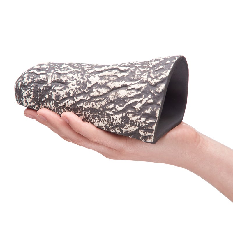 Plecoceramics Pleco Cave Cone Breeding Ceramic Decorations Fish Tank Aquarium (Gray) - Image 2